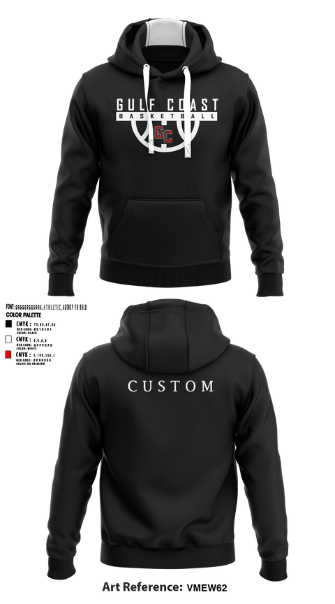 Gulf Coast Heat Basketball 74012011 Hoodie - 3