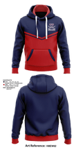 W T Woodson High School Track 37289457 Hoodie - 1
