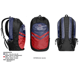 W T Woodson High School Track 37289457 Gear Bag - 1