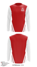 Annandale High School Lacrosse 55916329 Long Sleeve Performance Shirt - 1