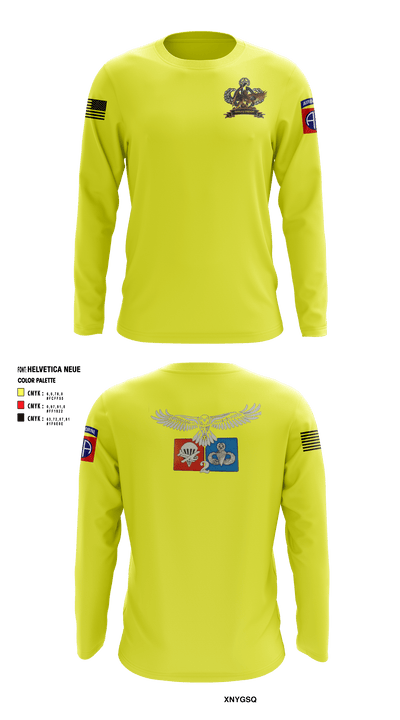 407th Brigade Support Battalion 57038520 Long Sleeve Performance Shirt - 1