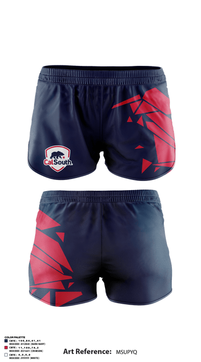 CAL South 24293224 Track Shorts - 1