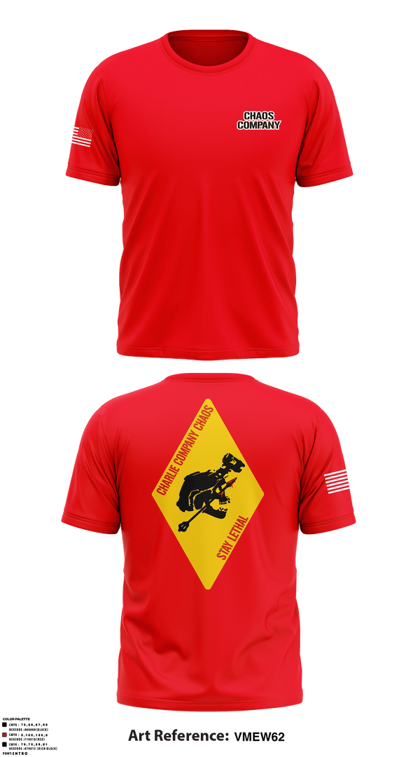 CHAOS COMPANY 95825038 Short Sleeve Performance Shirt - 8