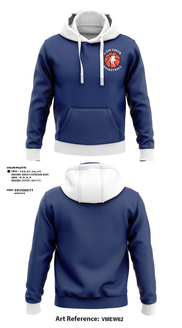 I - 270 Youth Basketball 83682893 Hoodie - 1