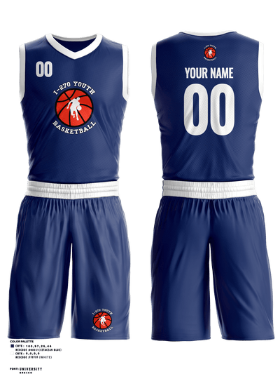 I - 270 Youth Basketball 83682893 Basketball Uniform - 1
