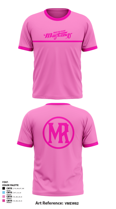Mountain Range High School 39679914 Short Sleeve Performance Shirt - 2