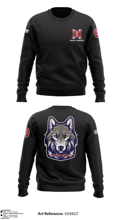 KACC, MedCo 48026611 Crew Neck Sweatshirt - 10