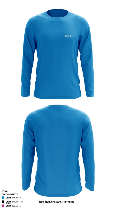 Proofpoint Threat Research 36810493 Long Sleeve Performance Shirt - 4