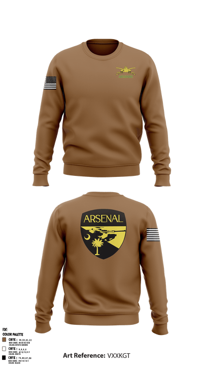Arsenal Company 19808610 Crew Neck Sweatshirt - 1