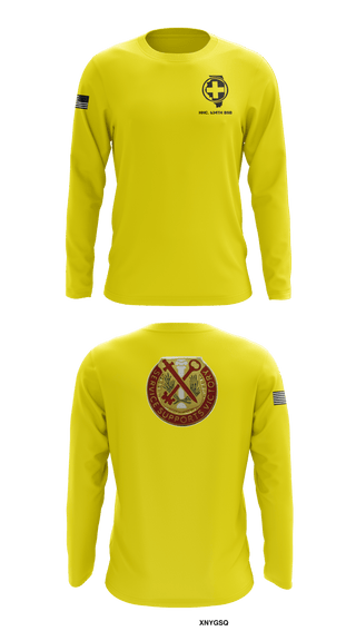 HHC 634th BSB 93326956 Long Sleeve Performance Shirt - 6