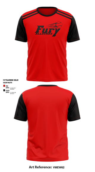 Niles Township Fury 16589920 Short Sleeve Performance Shirt - 1