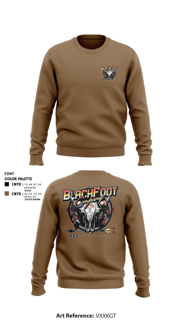 A CO 309th MI BN 40949231 Crew Neck Sweatshirt - 4