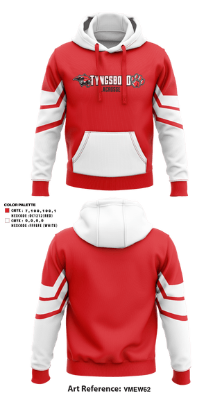 Tyngsboro Youth Lacrosse 28743938 Hoodie - 2