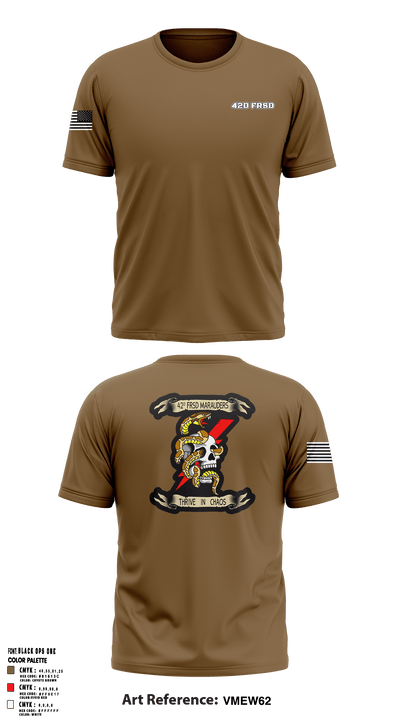 42D FRSD 51820737 Short Sleeve Performance Shirt - 6