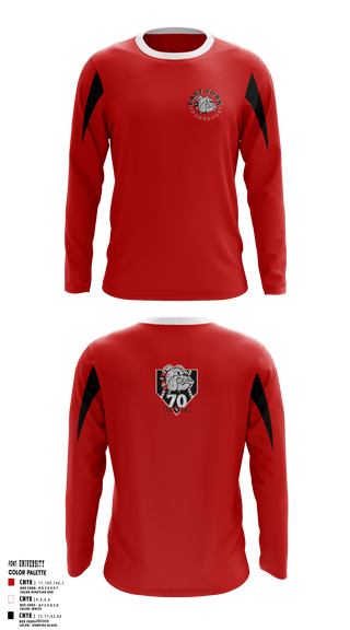 East York Baseball Association 9018533 Long Sleeve Performance Shirt - 1