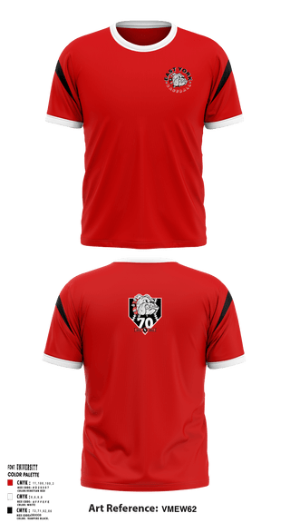 East York Baseball Association 9018533 Short Sleeve Performance Shirt - 1