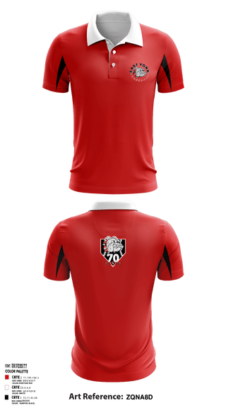 East York Baseball Association 9018533 Short Sleeve Performance Polo - 1
