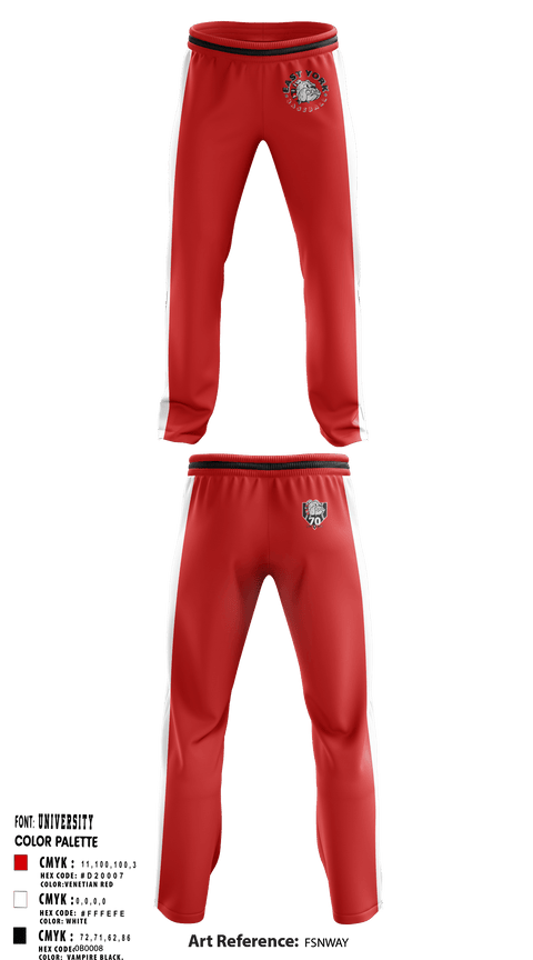 East York Baseball Association 9018533 Sweatpants - 1