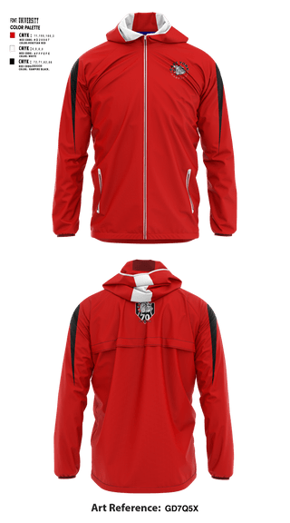 East York Baseball Association 9018533 Windbreaker - 1
