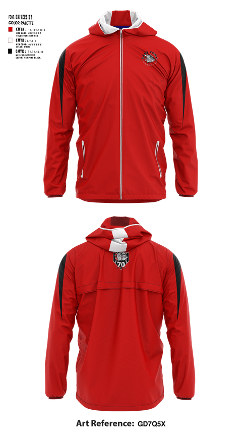 East York Baseball Association 9018533 Windbreaker - 1