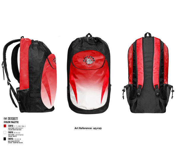 East York Baseball Association 9018533 Gear Bag - 1
