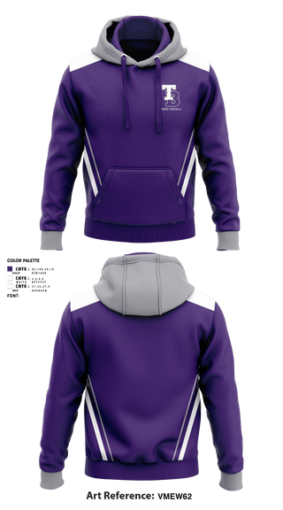 Triboh Baseball 74350973 Hoodie - 1