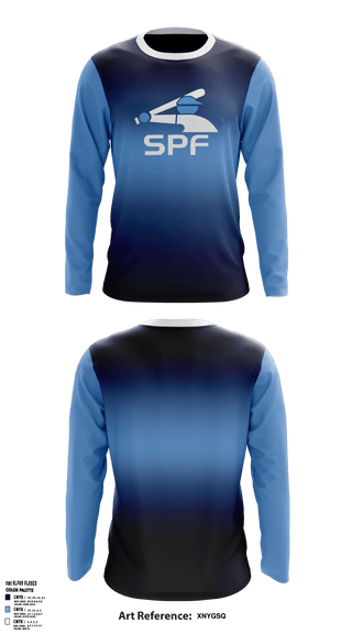 SPF Raiders Long Sleeve Performance Shirt - 1