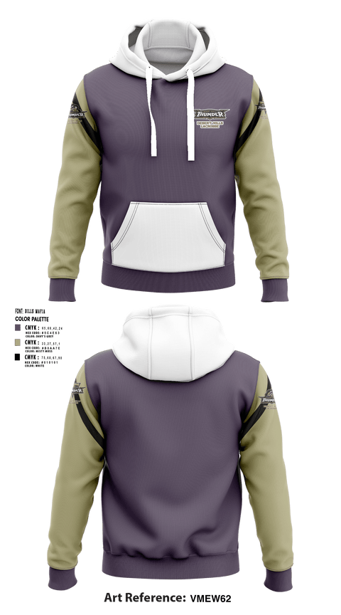 Desert Hills Lacrosse 55906786 Hoodie - 1
