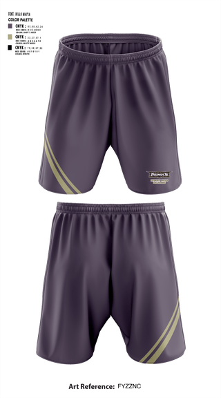 Desert Hills Lacrosse 55906786 Athletic Shorts With Pockets - 1
