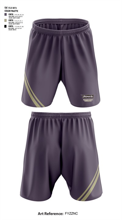 Desert Hills Lacrosse 55906786 Athletic Shorts With Pockets - 1