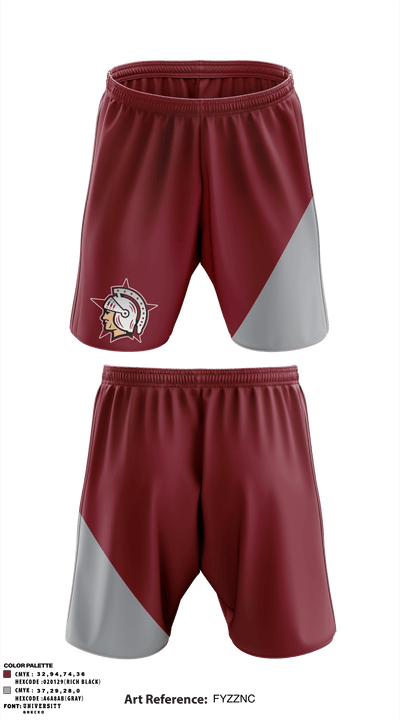 Starpoint Central Middle School 49369264 Athletic Shorts With Pockets - 1