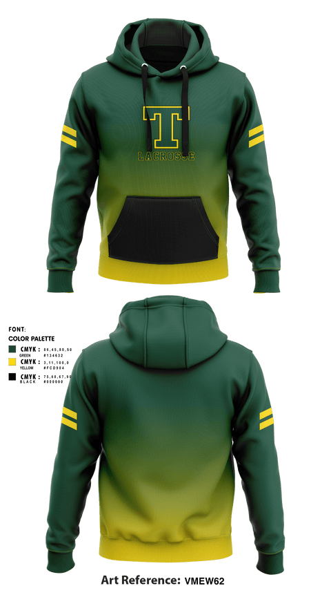 Sherwood Park Titans Lacrosse 93675937 Hoodie - 1