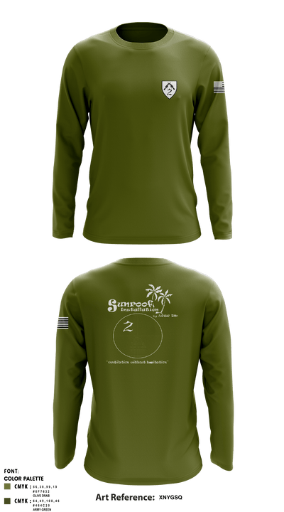 AOWC Unit 2 DM 1150009 Long Sleeve Performance Shirt - 4