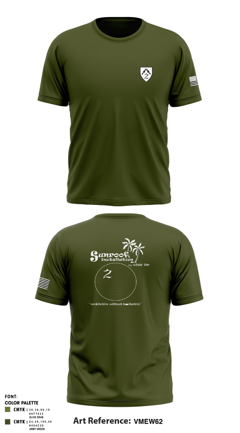 AOWC Unit 2 DM 1150009 Short Sleeve Performance Shirt - 3