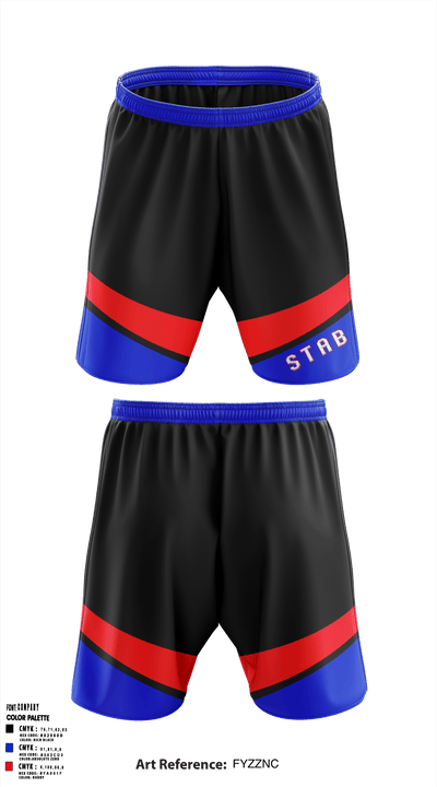 STAB 38681182 Athletic Shorts With Pockets - 2