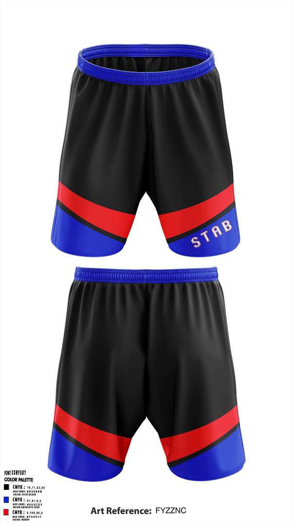 STAB 38681182 Athletic Shorts With Pockets - 2