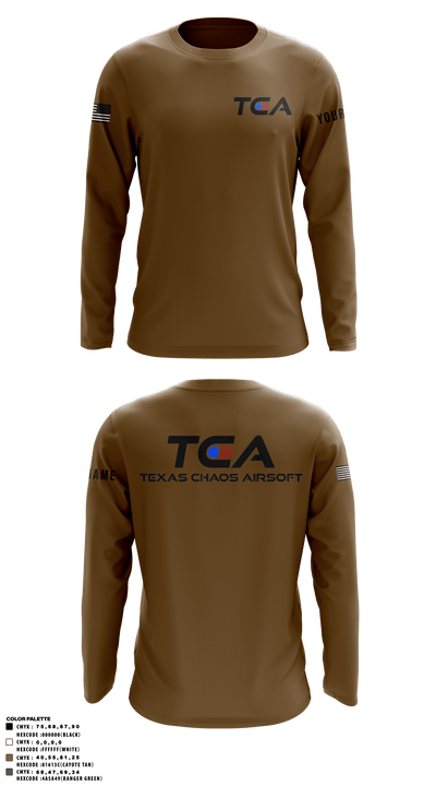 Texas Chaos 81023929 Long Sleeve Performance Shirt - 4