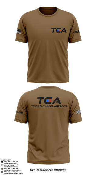 Texas Chaos 81023929 Short Sleeve Performance Shirt - 4