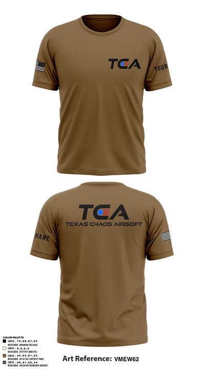 Texas Chaos 81023929 Short Sleeve Performance Shirt - 4