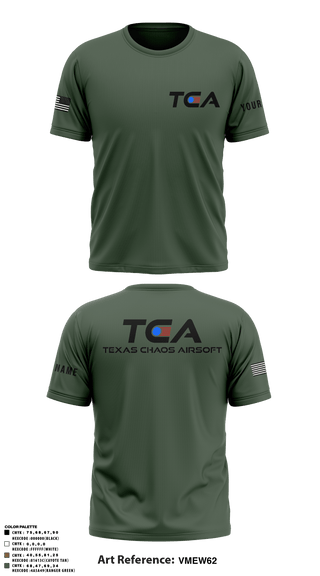 Texas Chaos 81023929 Short Sleeve Performance Shirt - 5