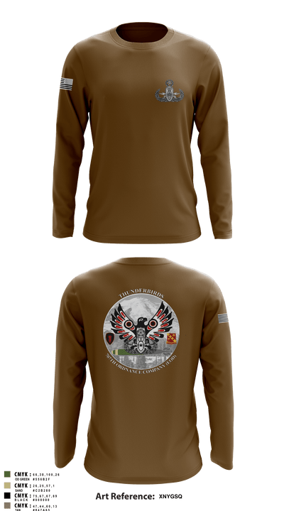 707th OD CO (EOD) 59109694 Long Sleeve Performance Shirt - 3