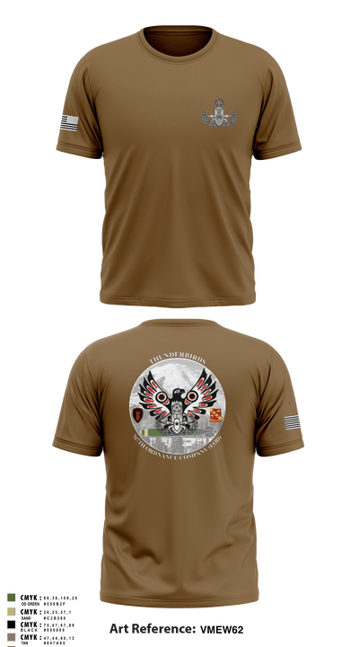 707th OD CO (EOD) 59109694 Short Sleeve Performance Shirt - 4