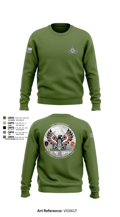 707th OD CO (EOD) 59109694 Crew Neck Sweatshirt - 8