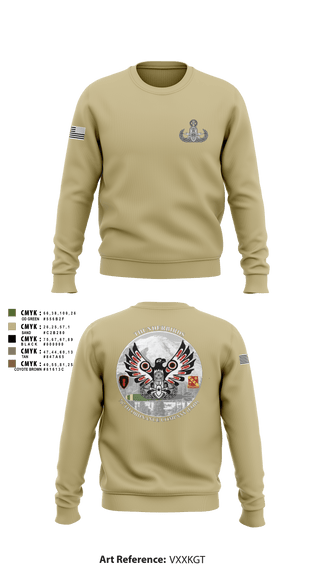 707th OD CO (EOD) 59109694 Crew Neck Sweatshirt - 9