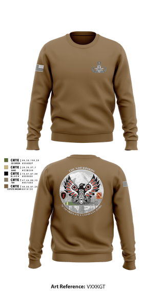 707th OD CO (EOD) 59109694 Crew Neck Sweatshirt - 11