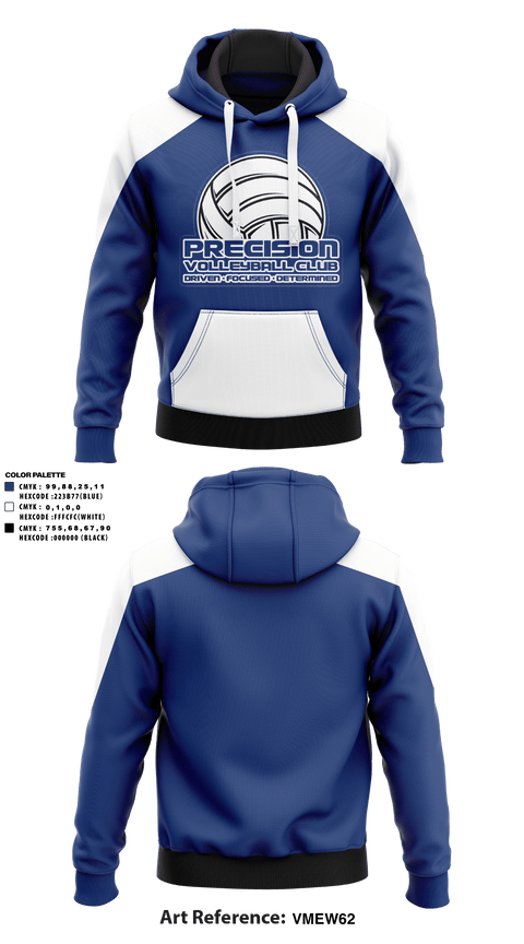 Precision Volleyball 29748273 Hoodie - 1