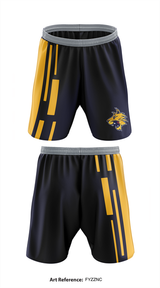 Tarrant Wildcats 7803603 Athletic Shorts With Pockets - 1