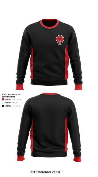 Colleyville Heritage High School Cheer 64869886 Crew Neck Sweatshirt - 2