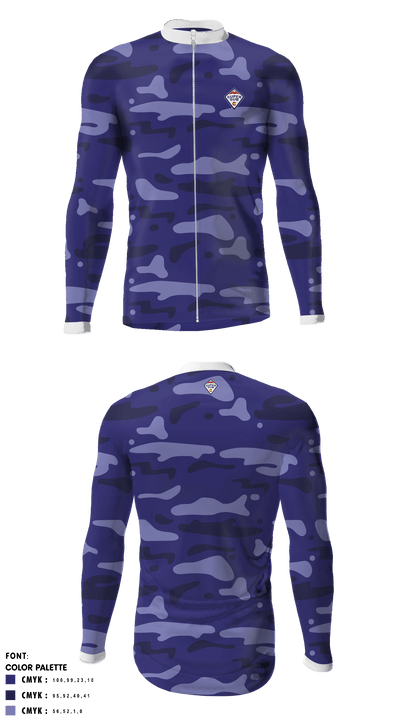 Copy of Sample 64723735 Long Sleeve Cycling Jersey - 2