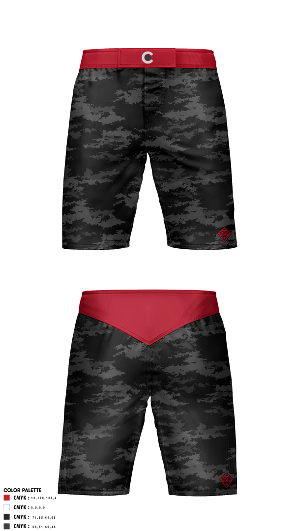 Samples - Doug Williams 47834745 Fight Shorts - 3